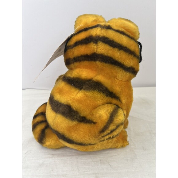 Vtg 1981 Dakin Garfield Fat Cat Plush Stuffed Animal 80s Toy Collectable 9” Tags - Picture 4 of 8